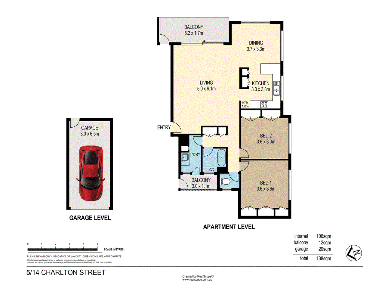 5/14 Charlton Street, Hamilton, QLD 4007