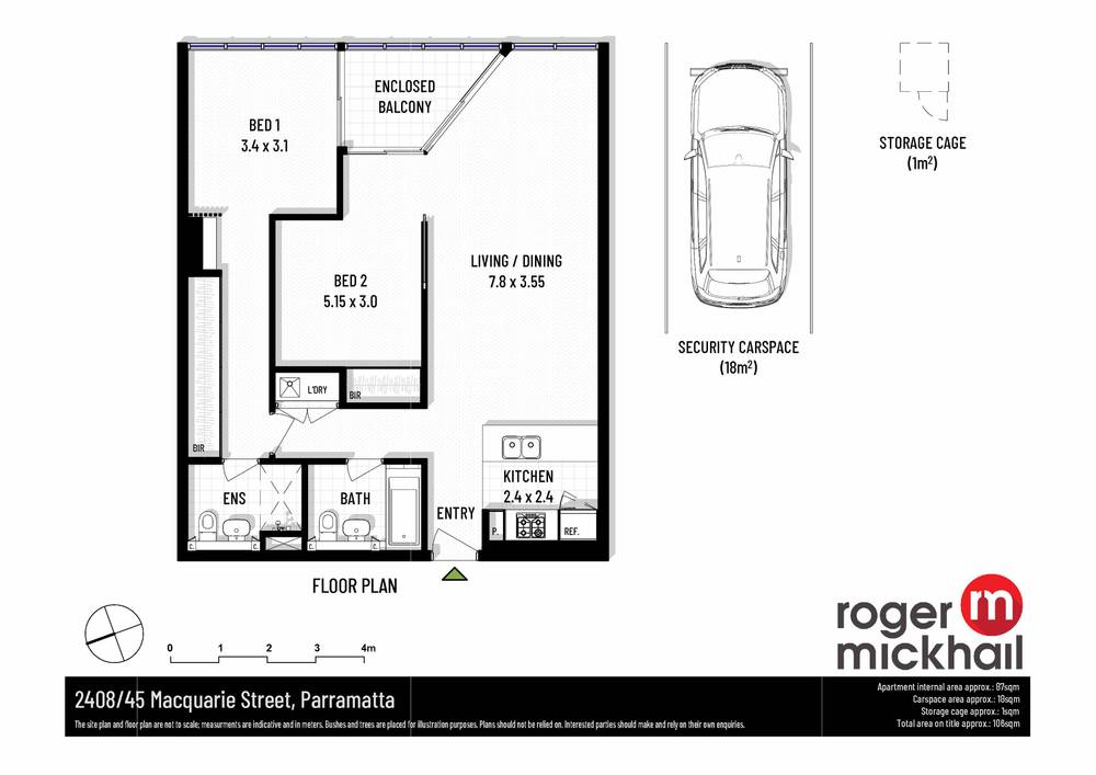2408/45 Macquarie Street, Parramatta, NSW 2150