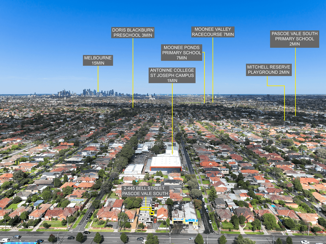 2/445 Bell Street, PASCOE VALE SOUTH, VIC 3044