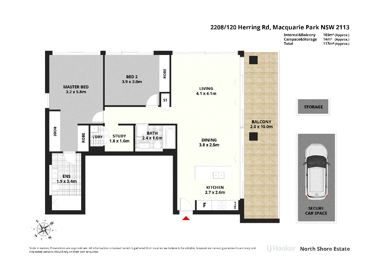 2208/120 Herring Road, MACQUARIE PARK, NSW 2113