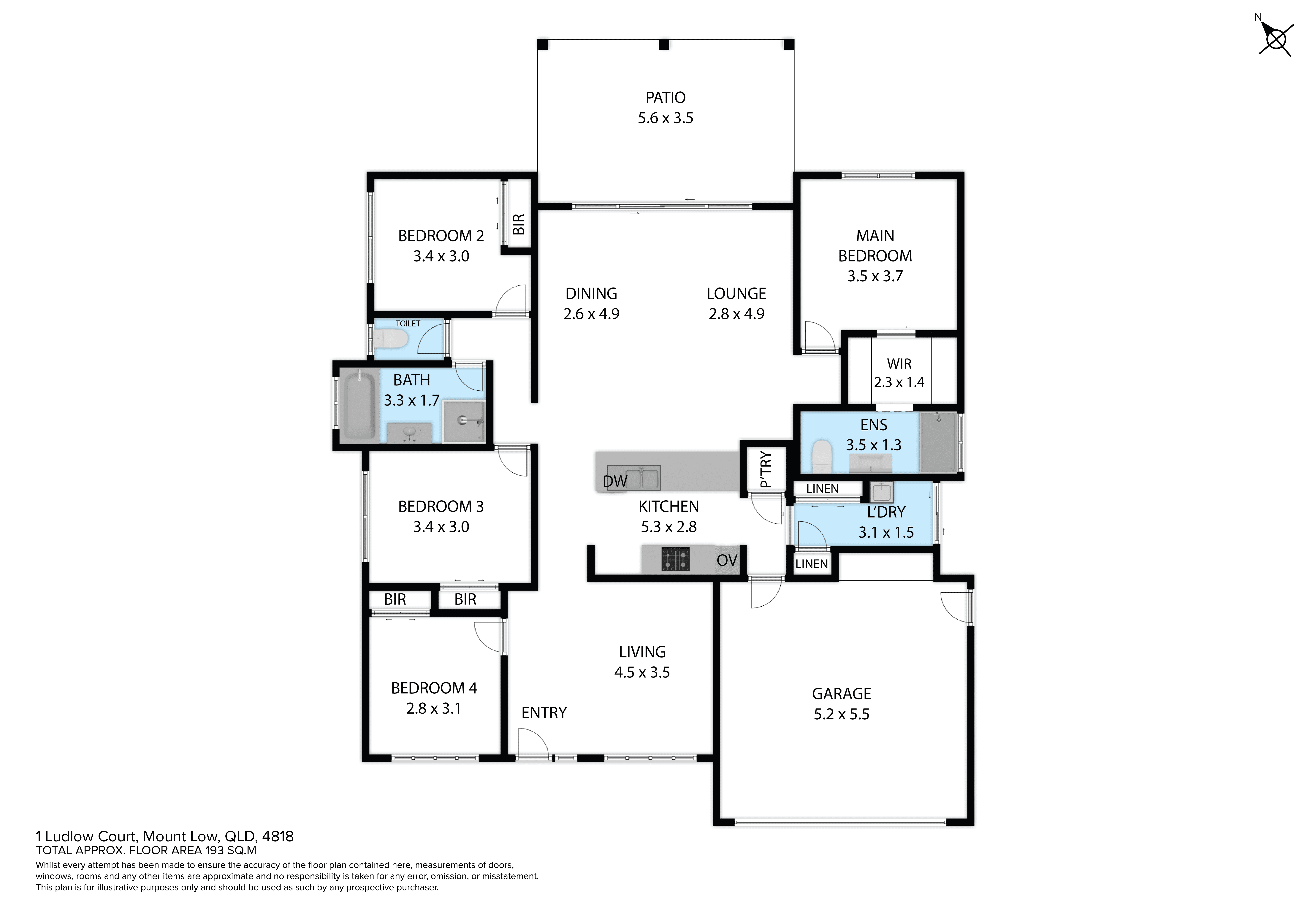 1 Ludlow Court, MOUNT LOW, QLD 4818