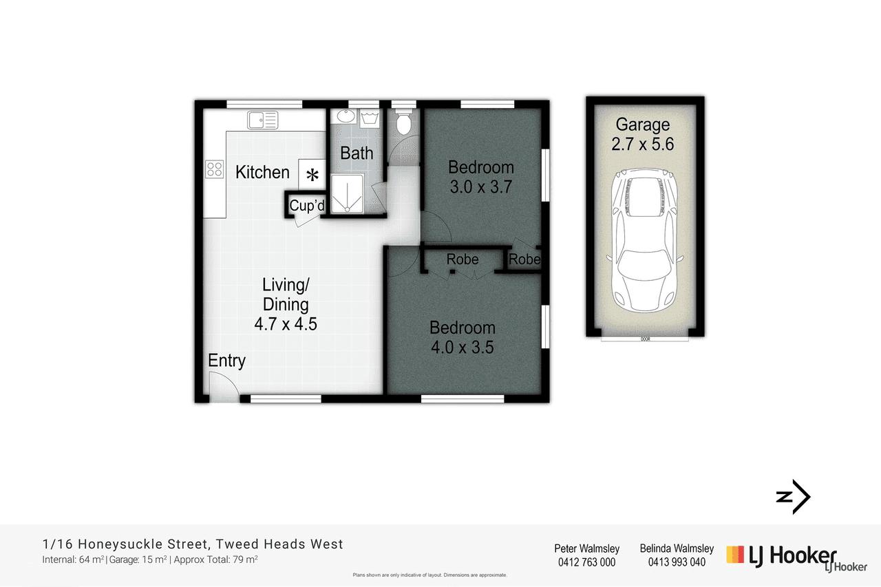 1/16 Honeysuckle Street, TWEED HEADS WEST, NSW 2485