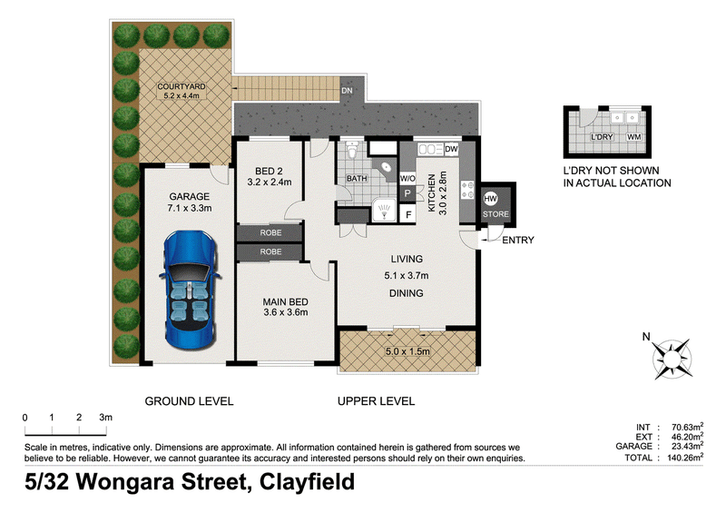 5/32 Wongara Street, CLAYFIELD, QLD 4011