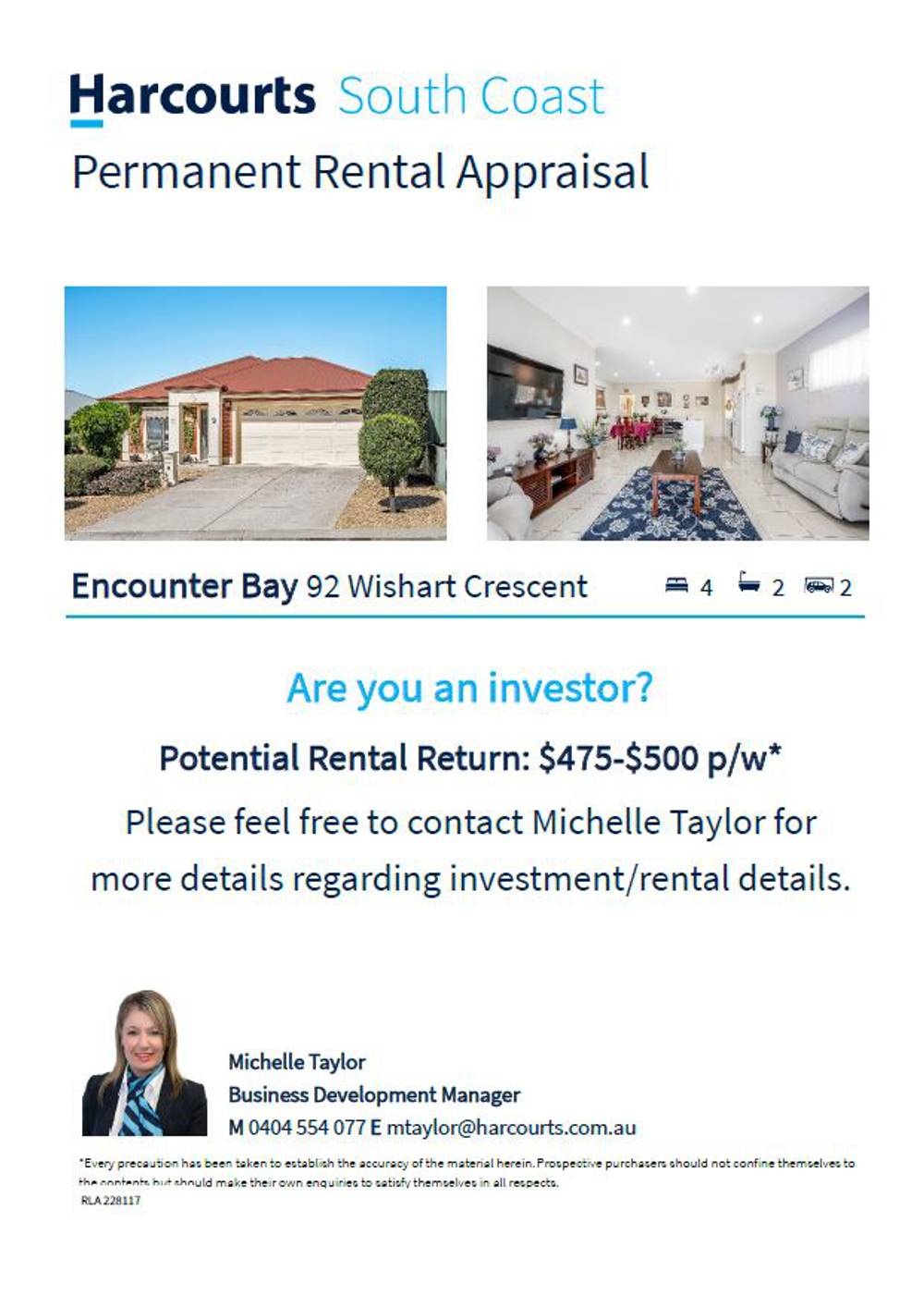 92 Wishart Crescent, ENCOUNTER BAY, SA 5211