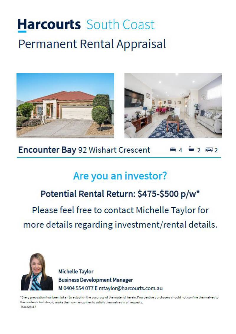 92 Wishart Crescent, ENCOUNTER BAY, SA 5211