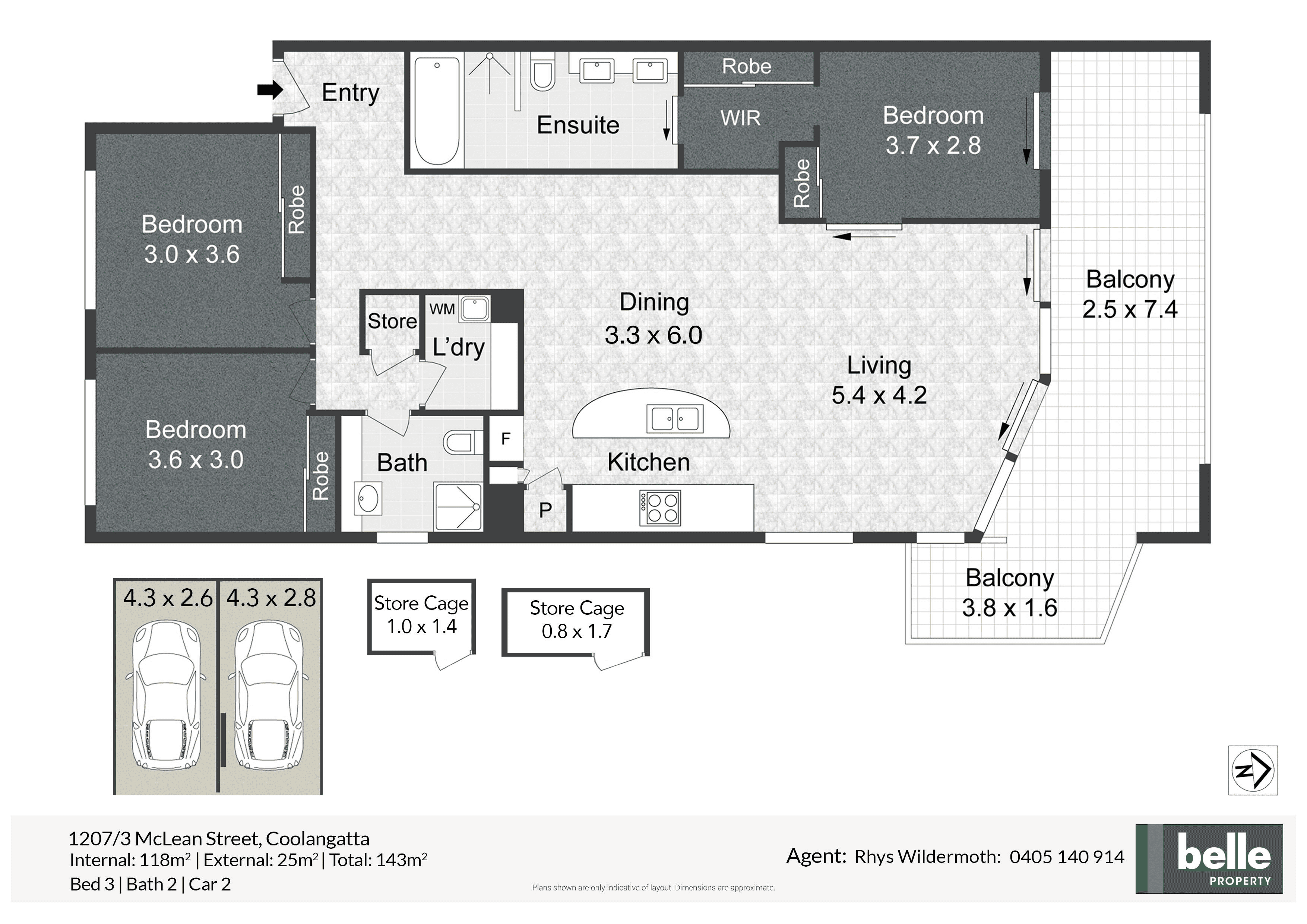 1207/3 McLean Street, Coolangatta, QLD 4225
