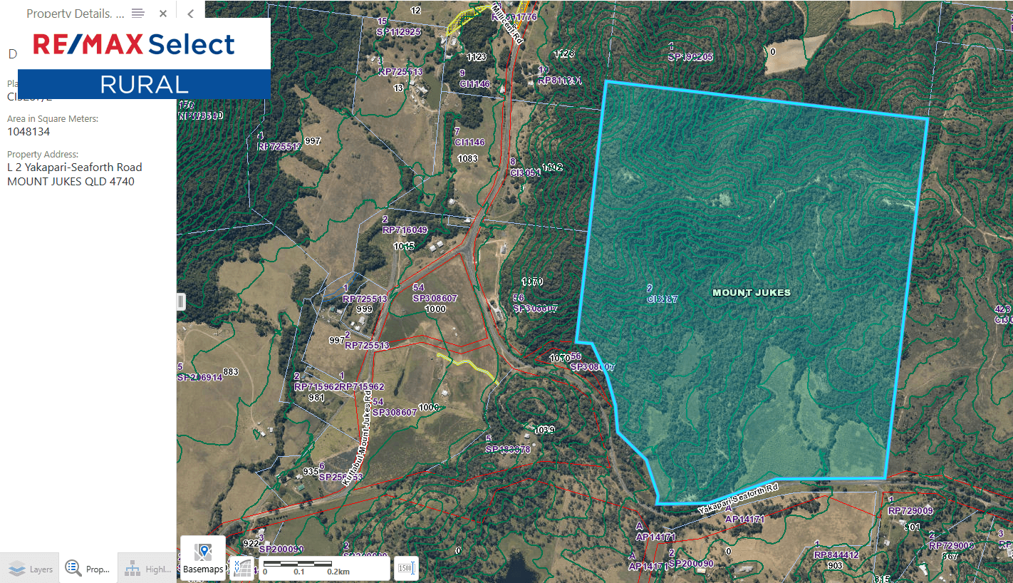 Lot 2 Yakapari-Seaforth Road, MOUNT JUKES, QLD 4740