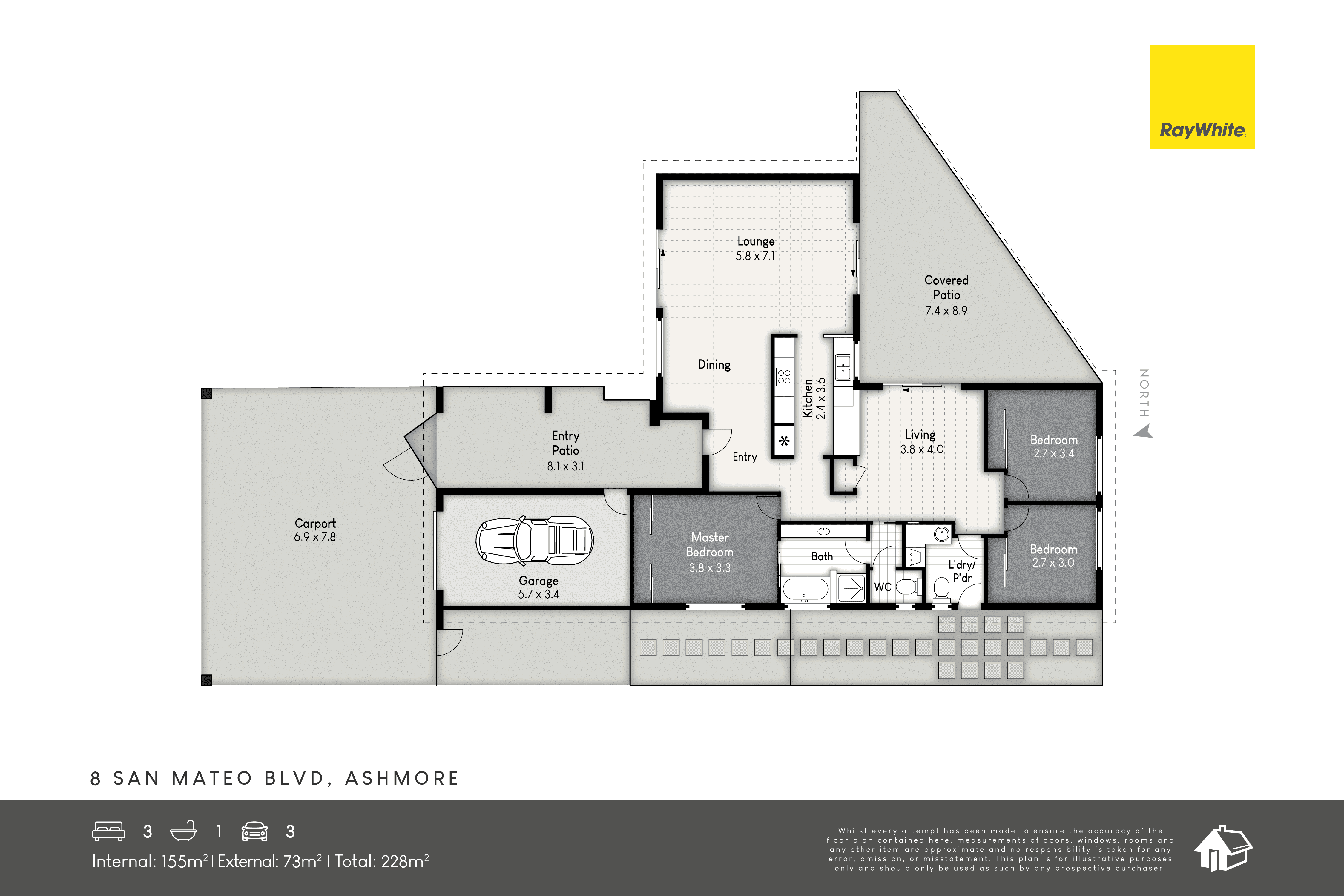 8 San Mateo Boulevard, ASHMORE, QLD 4214