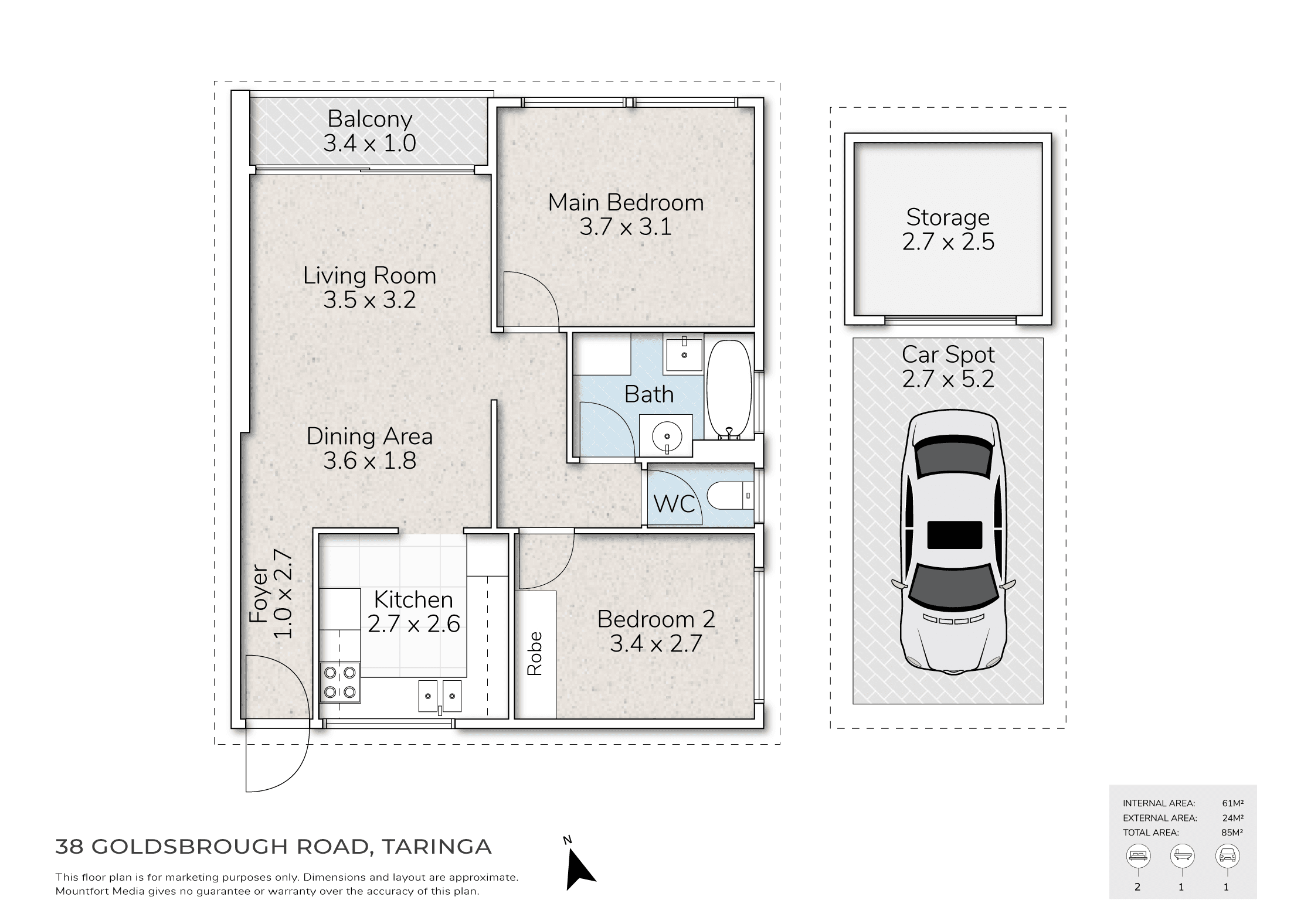 4/38 Goldsbrough Road, TARINGA, QLD 4068