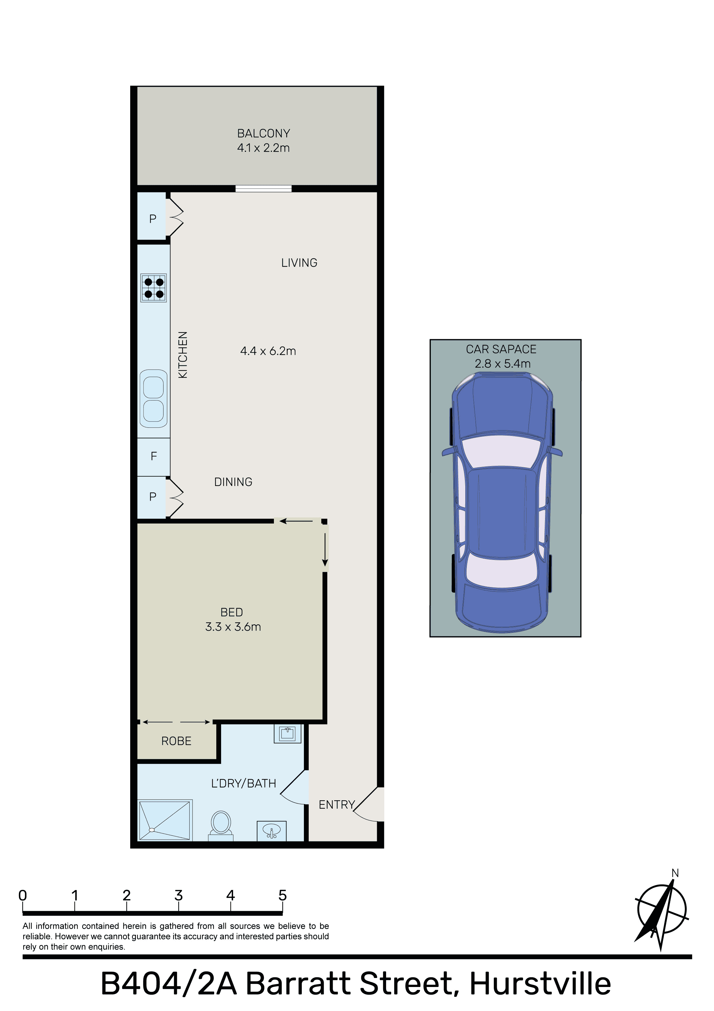 404b/2-2A Barratt Street, HURSTVILLE, NSW 2220