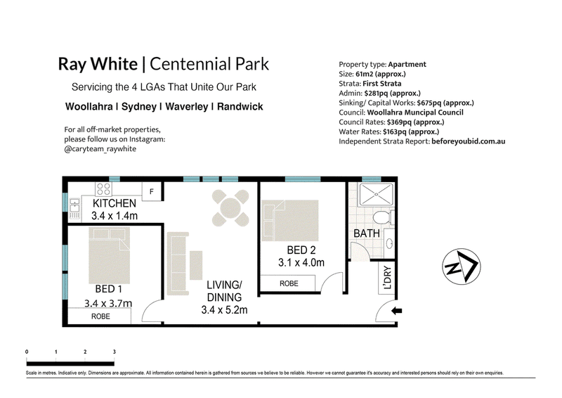 2/182 Glenmore Road, PADDINGTON, NSW 2021