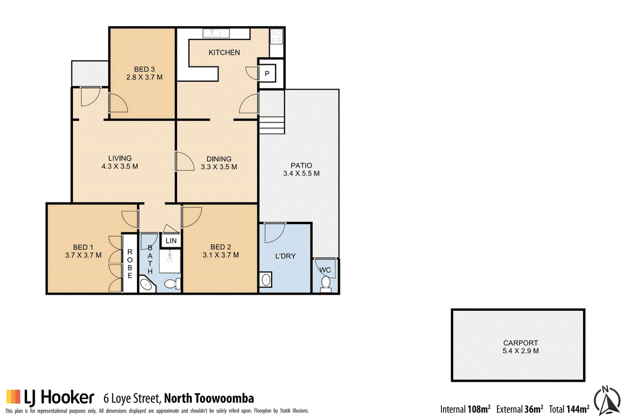 6 Loye Street, NORTH TOOWOOMBA, QLD 4350