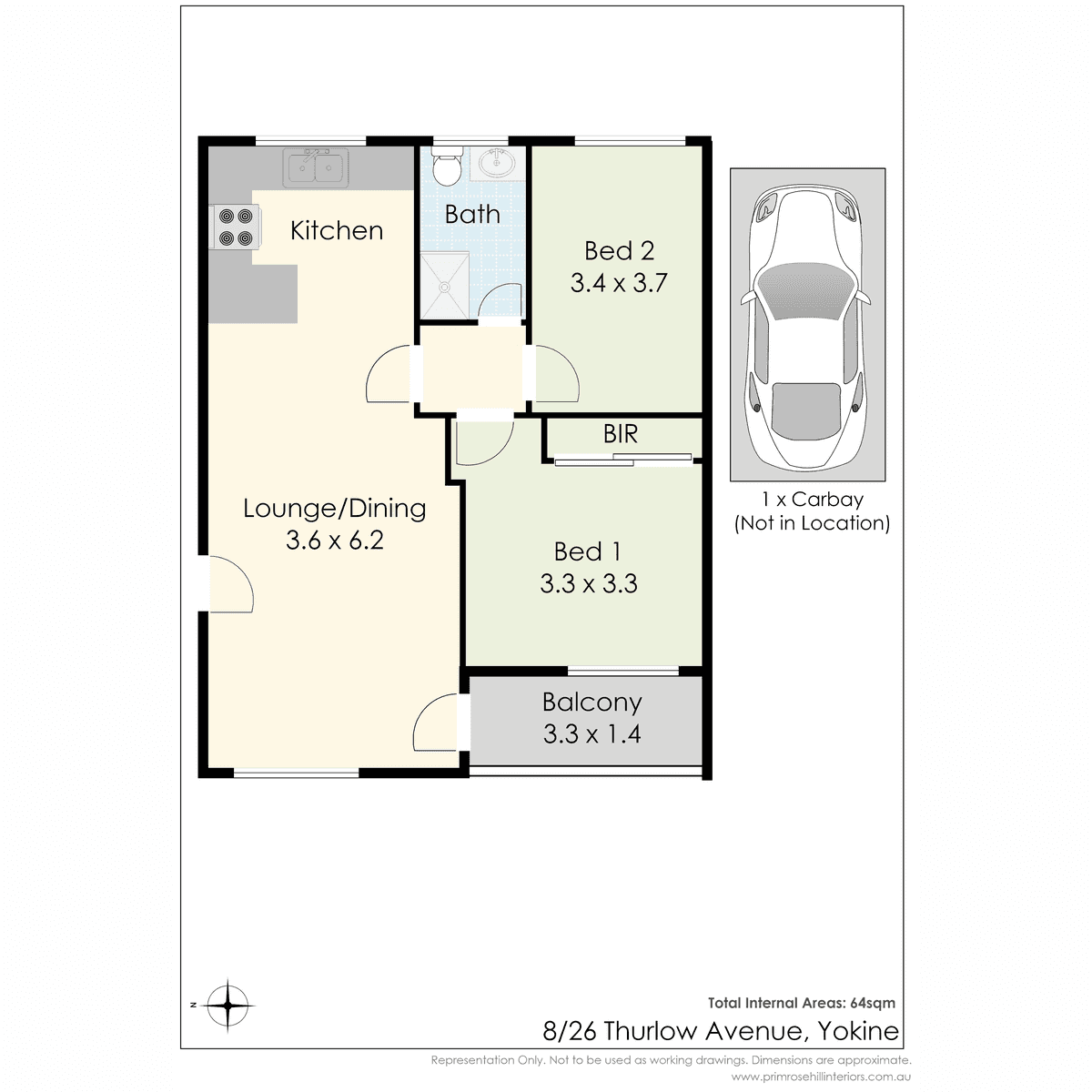 8/26 Thurlow Avenue, Yokine, WA 6060