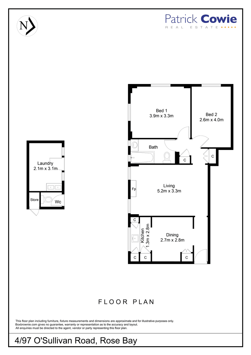 Unit 4/97 O'sullivan Rd, Bellevue Hill, NSW 2023