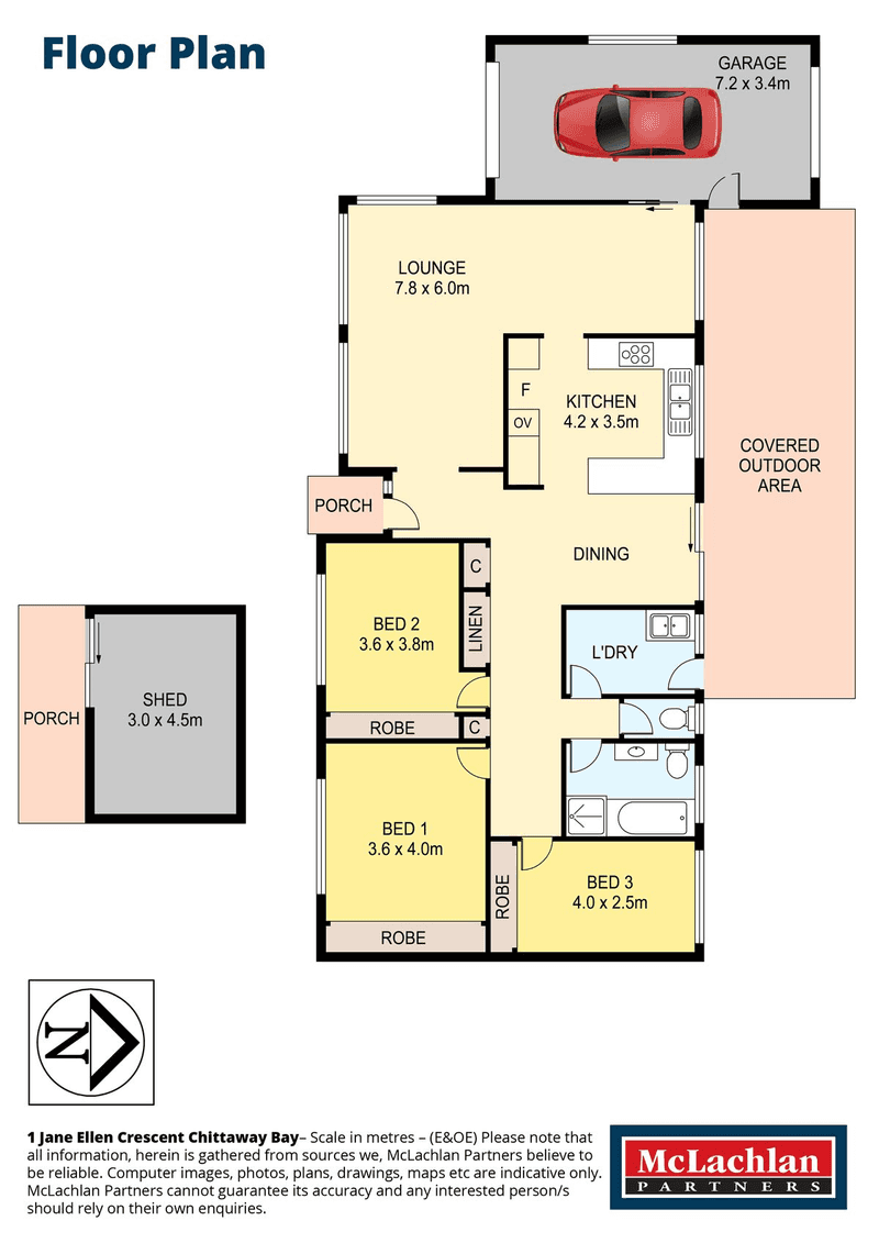 1 Jane Ellen Crescent, CHITTAWAY BAY, NSW 2261