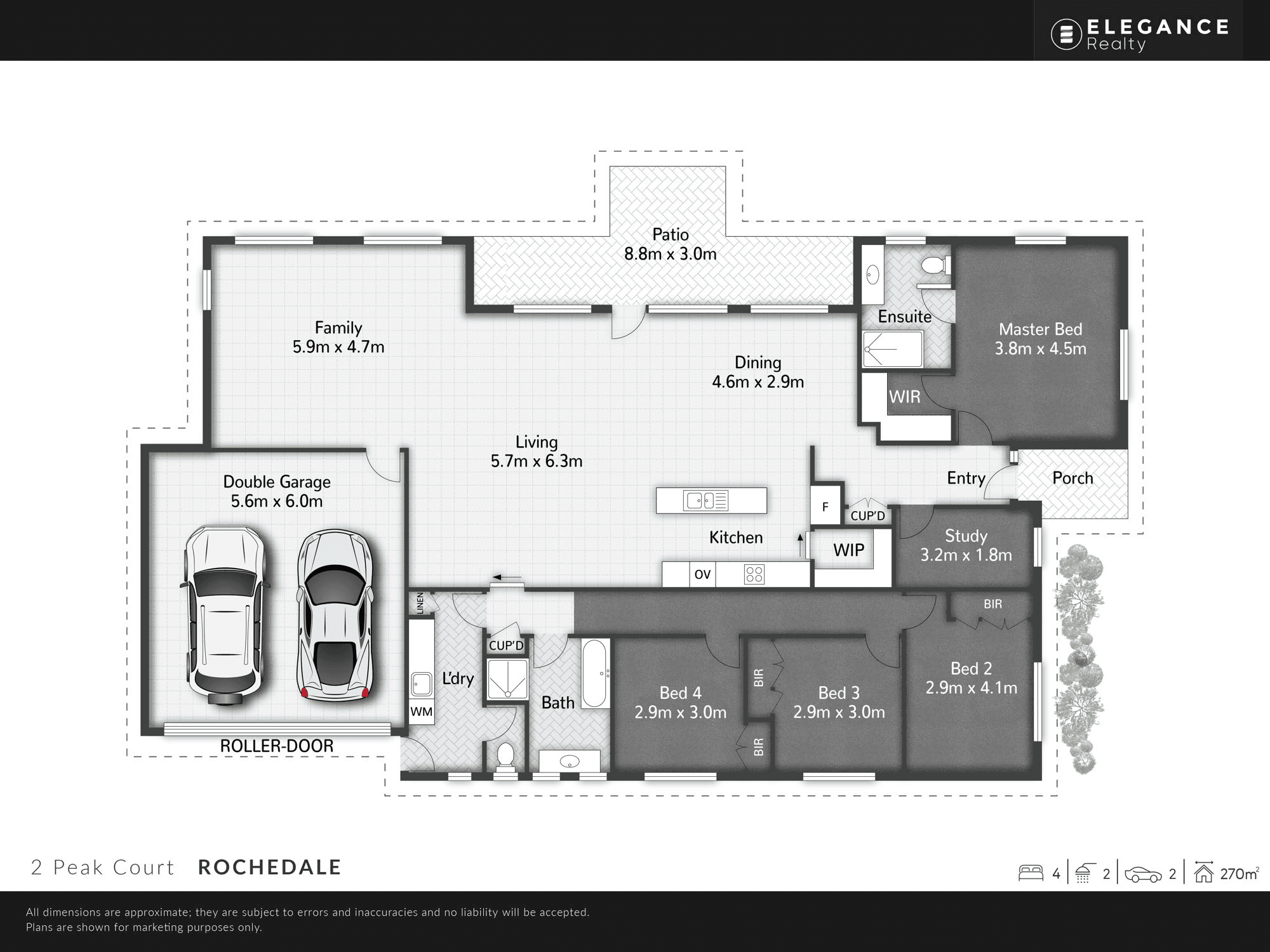 2 Peak Court, ROCHEDALE, QLD 4123