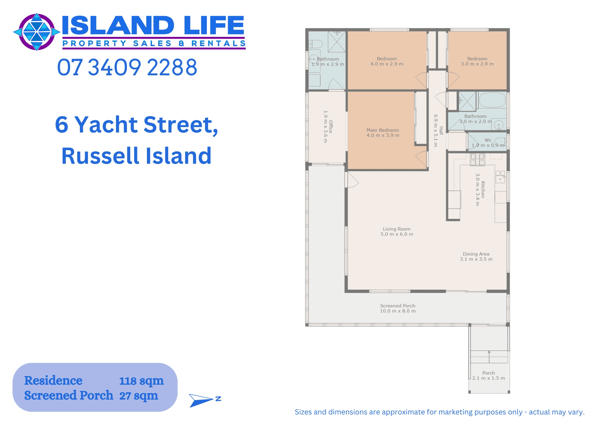 6 Yacht Street, RUSSELL ISLAND, QLD 4184