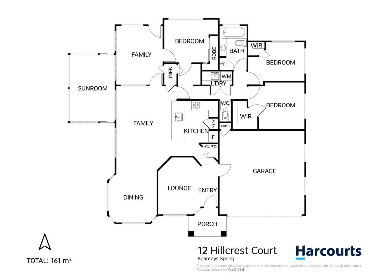 12 Hillcrest Court, KEARNEYS SPRING, QLD 4350