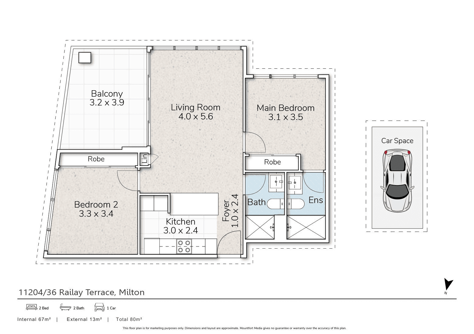 11204/22-36 Railway Terrace, MILTON, QLD 4064