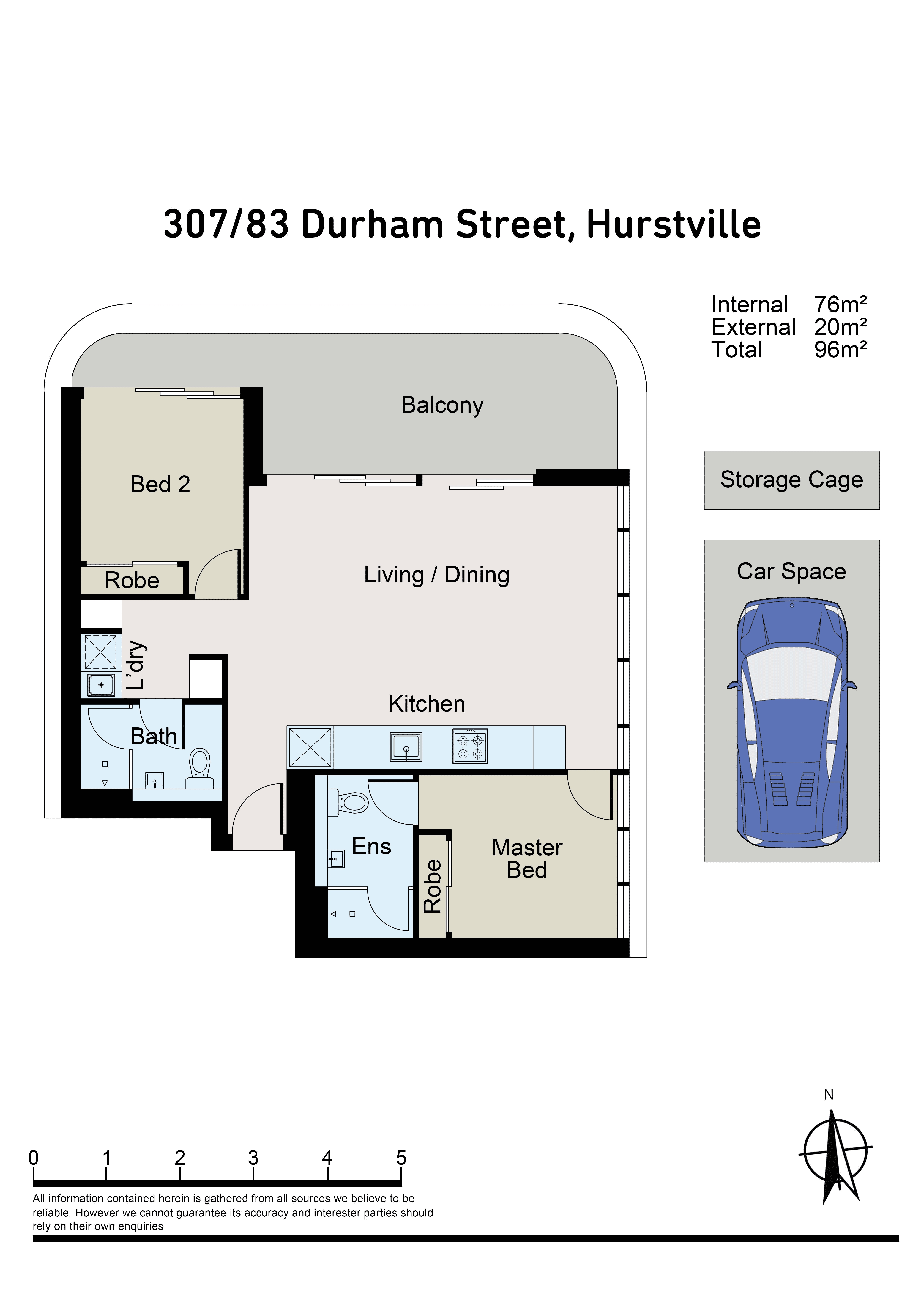 307/83 Durham Street, Hurstville, NSW 2220