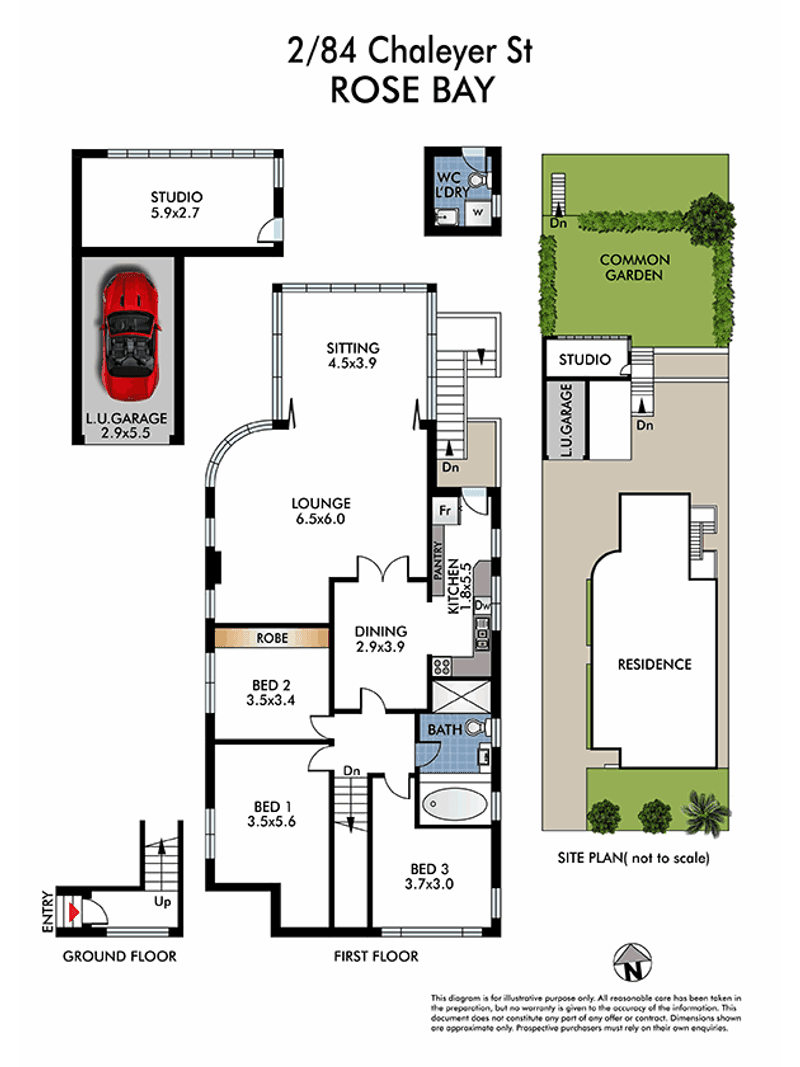 2/84 Chaleyer St, Rose Bay, NSW 2029