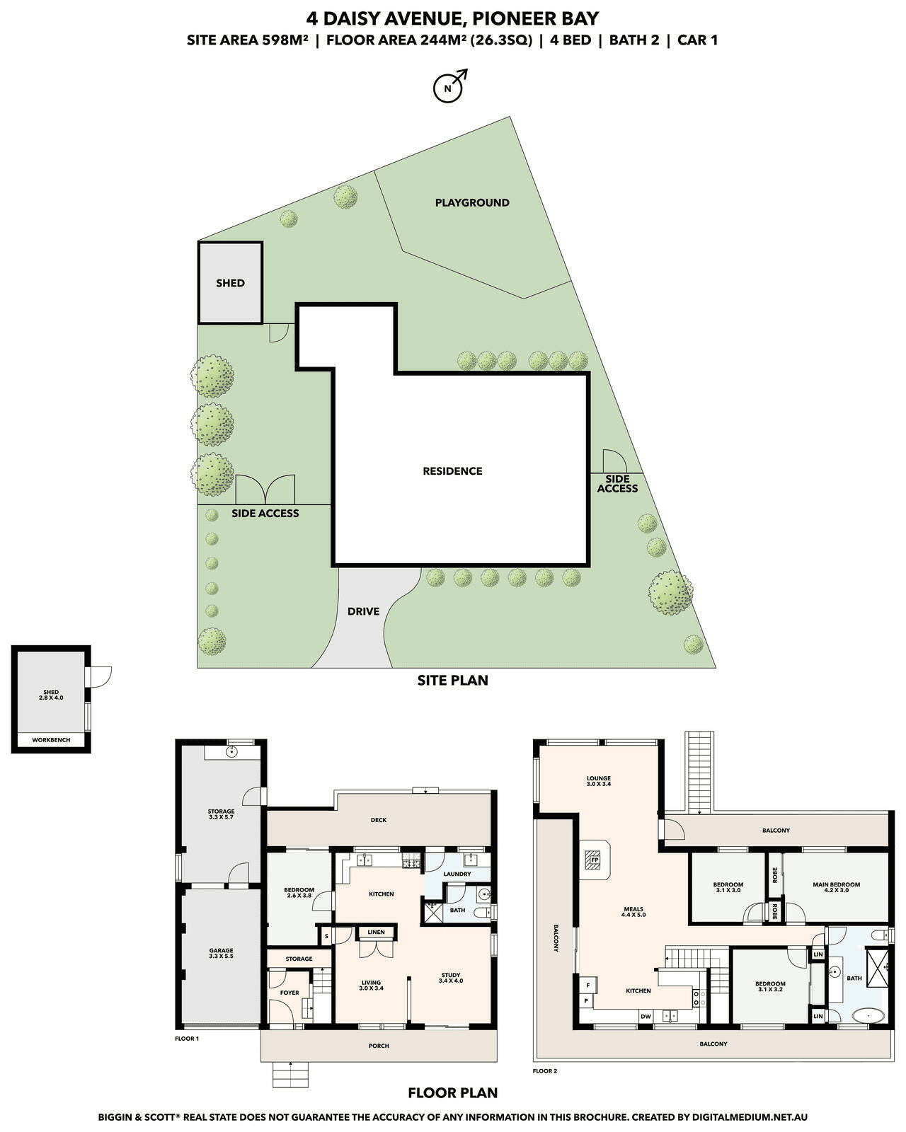 4 Daisy Avenue, PIONEER BAY, VIC 3984