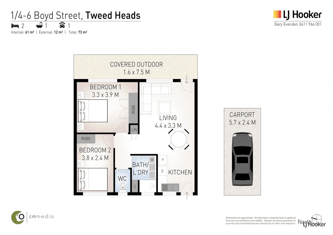 1/4-6 Boyd Street, Tweed Heads, NSW 2485