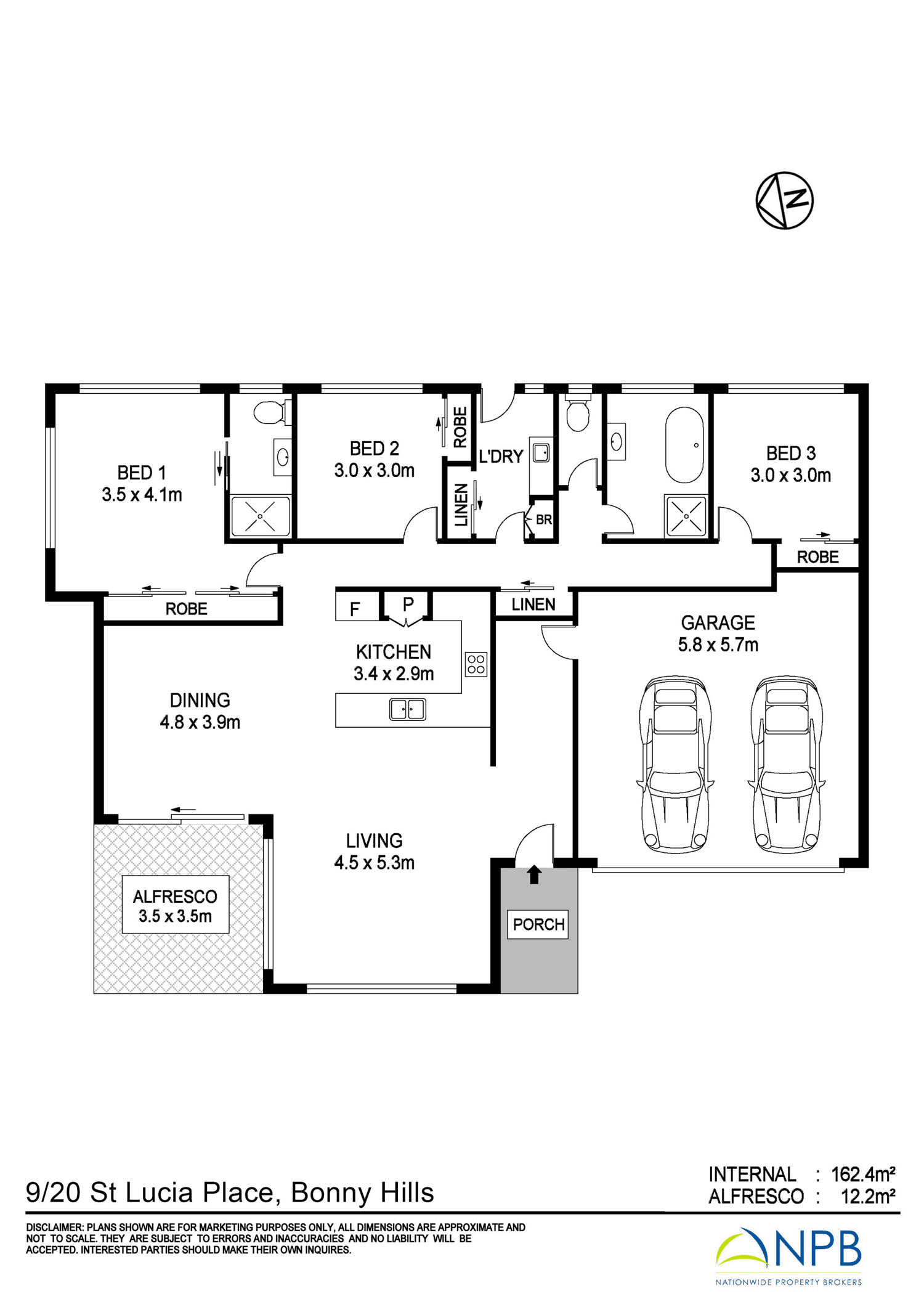 9/20 St Lucia Place, BONNY HILLS, NSW 2445