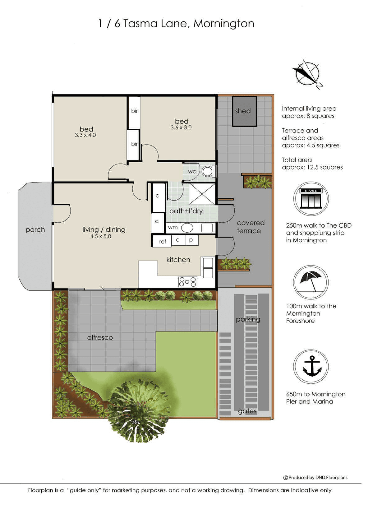 1/6 Tasma Lane, Mornington, VIC 3931