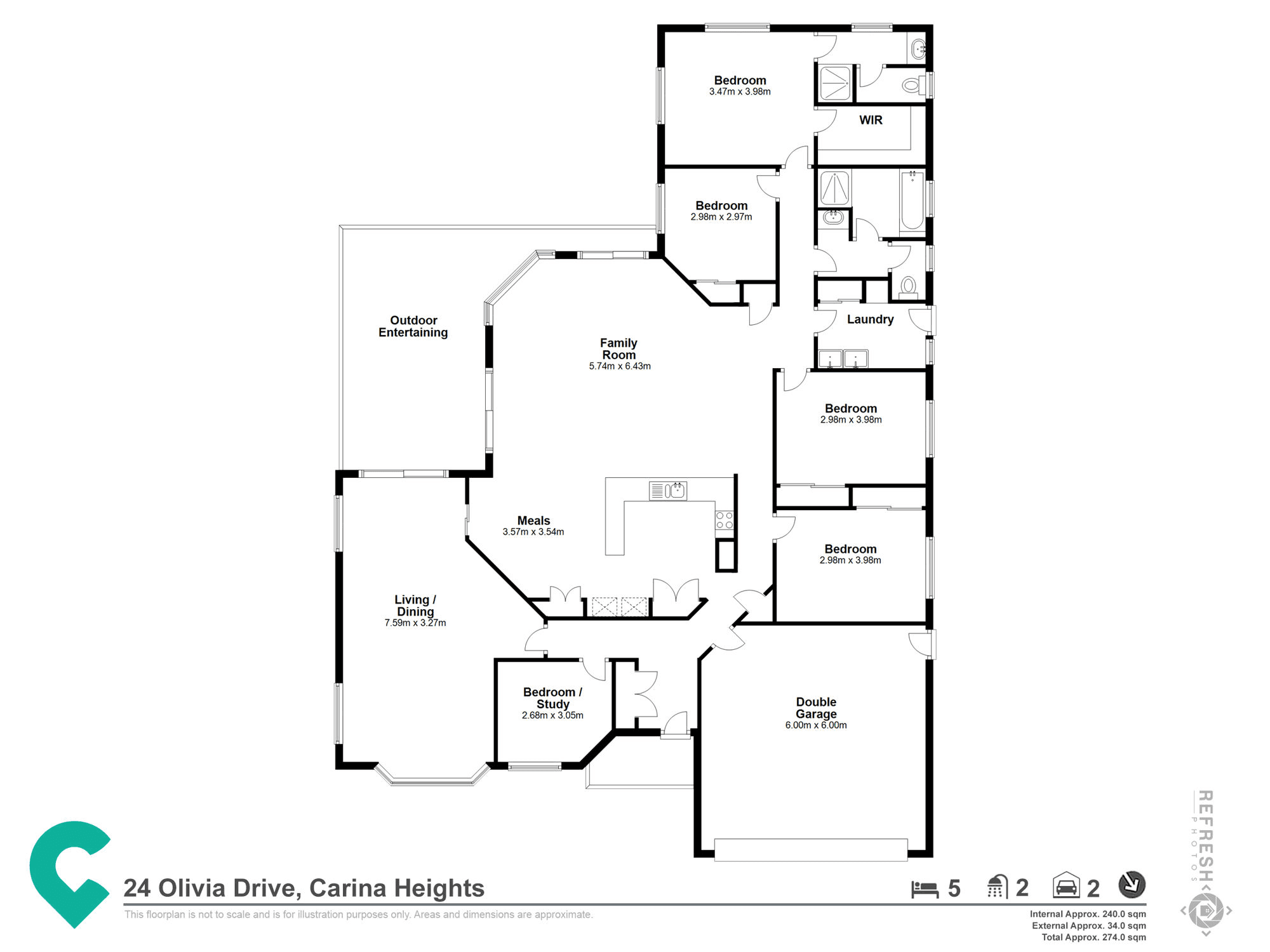 24 Olivia Drive, CARINA HEIGHTS, QLD 4152