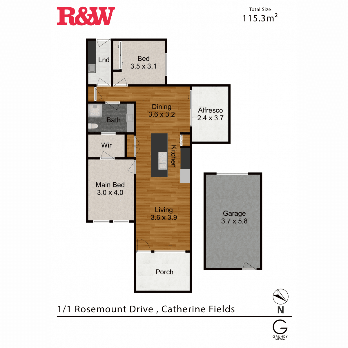 1/1 Rosemount Drive, CATHERINE FIELD, NSW 2557