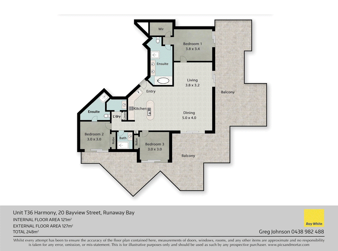 36T/20-28 Bayview Street, RUNAWAY BAY, QLD 4216