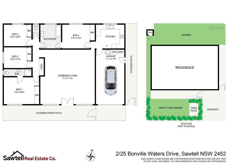 2/25 Bonville Waters Drive, SAWTELL, NSW 2452