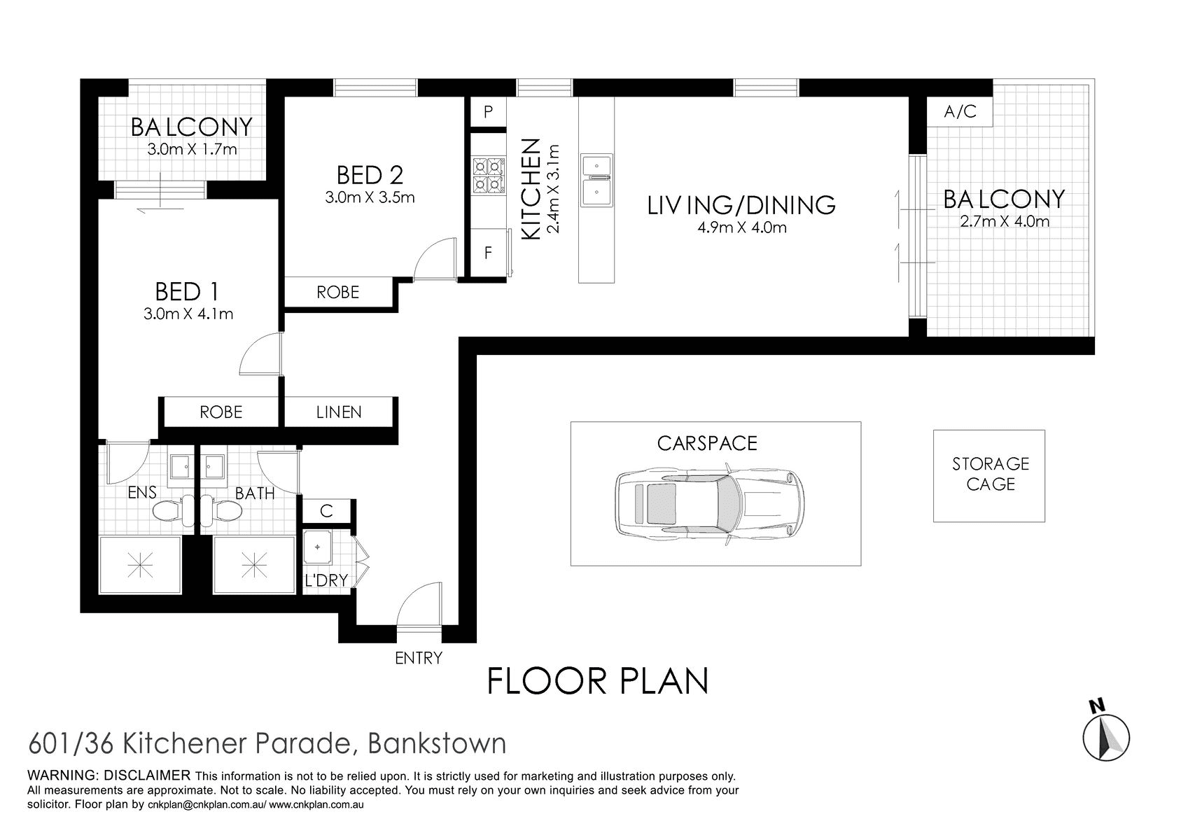 601/36 Kitchener Parade, Bankstown, NSW 2200
