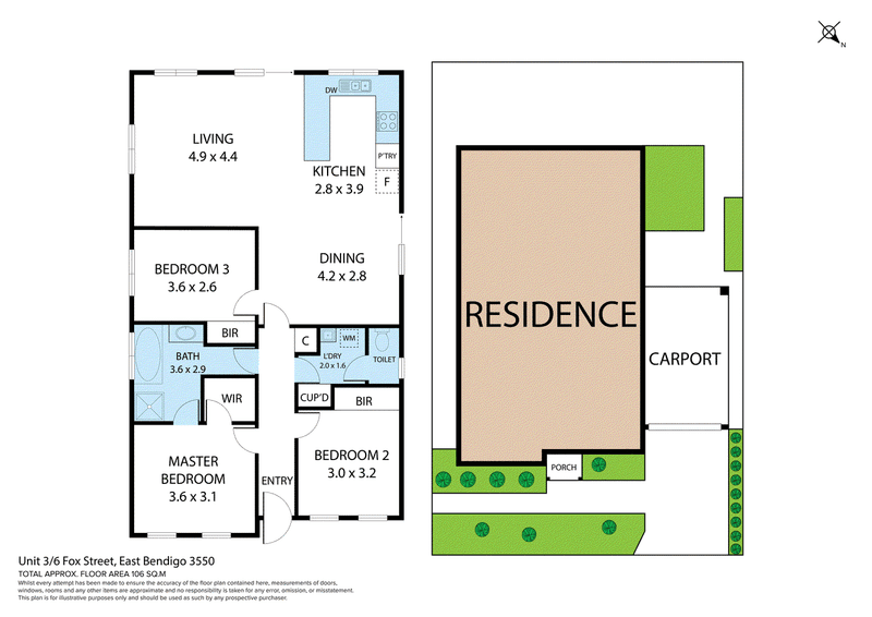 3/6 Fox Street, EAST BENDIGO, VIC 3550