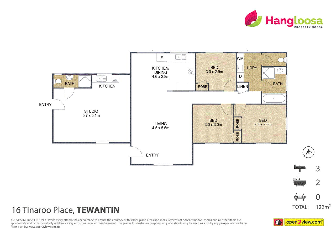 16 Tinaroo Place, TEWANTIN, QLD 4565