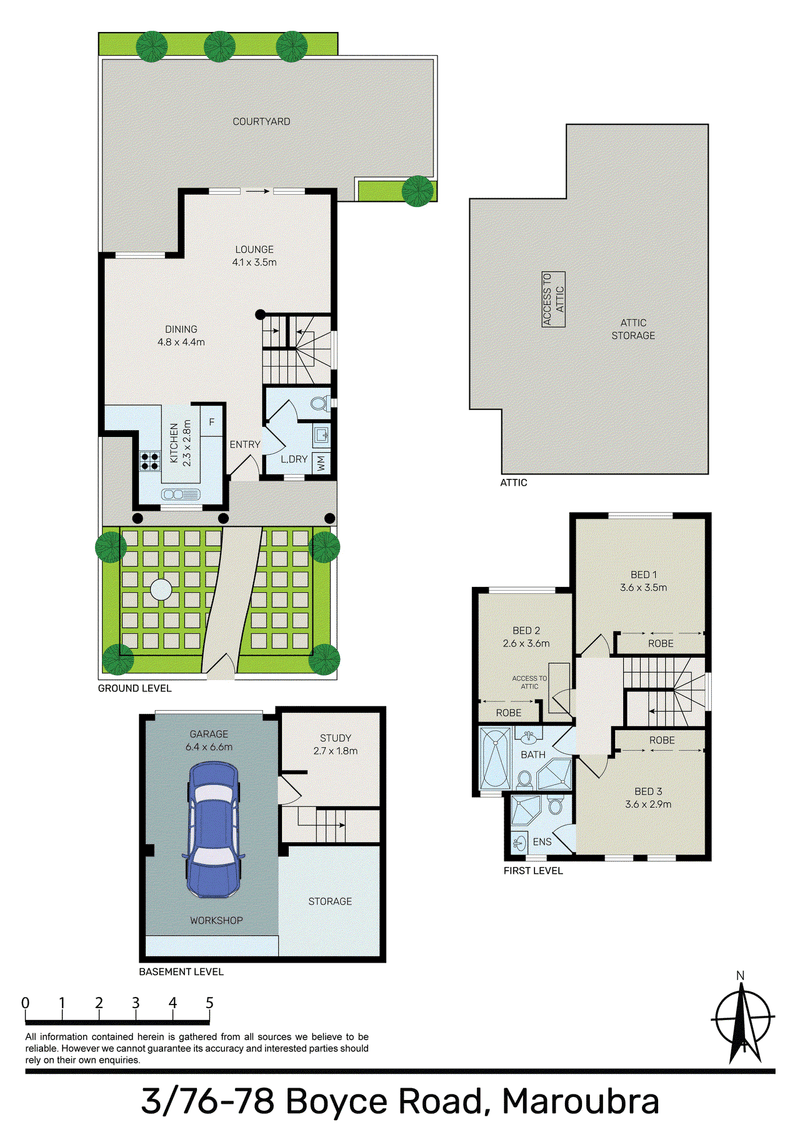 3/76-78 Boyce Road, Maroubra, NSW 2035