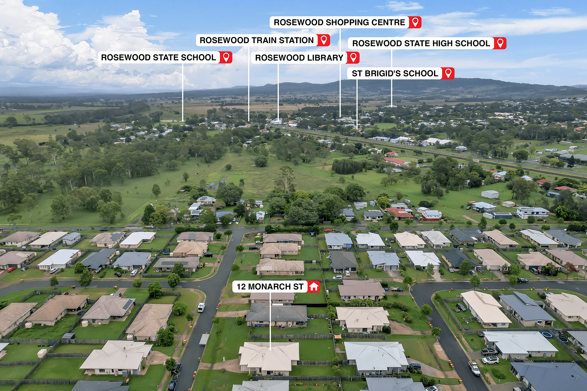 12 MONARCH STREET, ROSEWOOD, QLD 4340