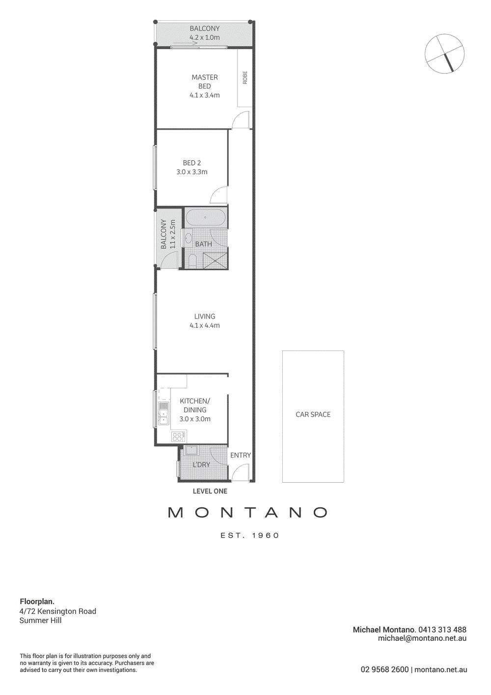 4/72 Kensington Rd, SUMMER HILL, NSW 2130