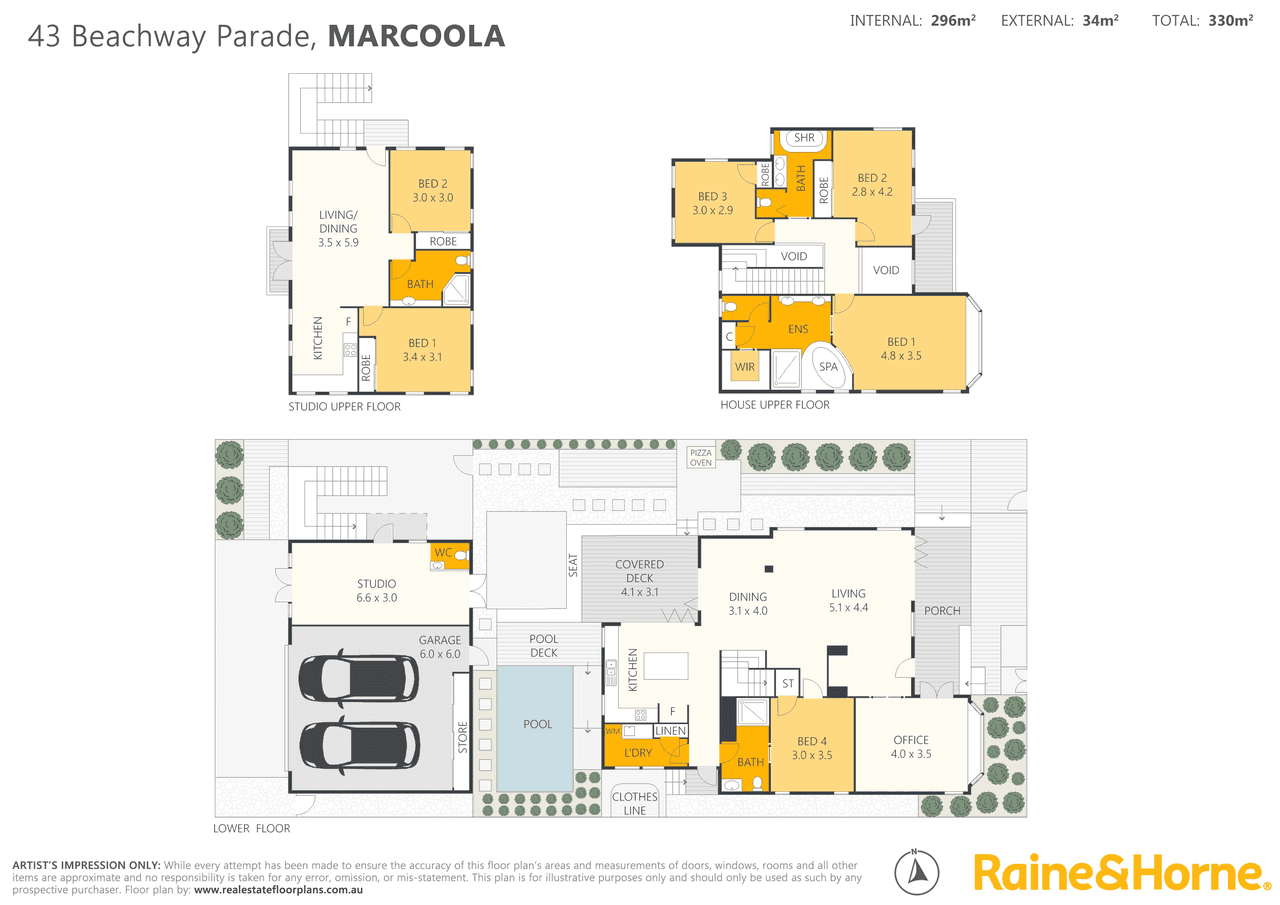 43 Beachway Parade, MARCOOLA, QLD 4564