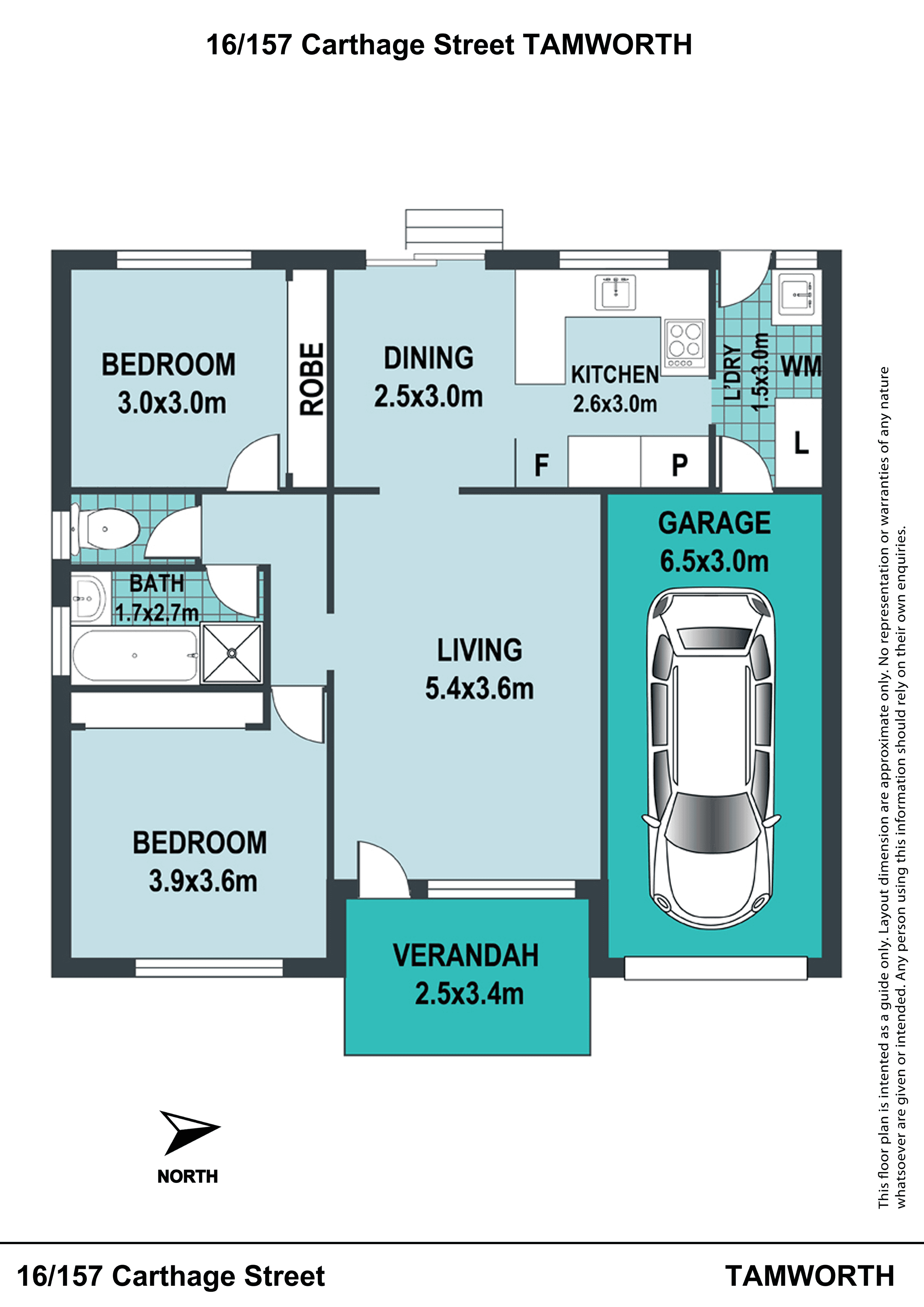 16/157 Carthage Street, TAMWORTH, NSW 2340