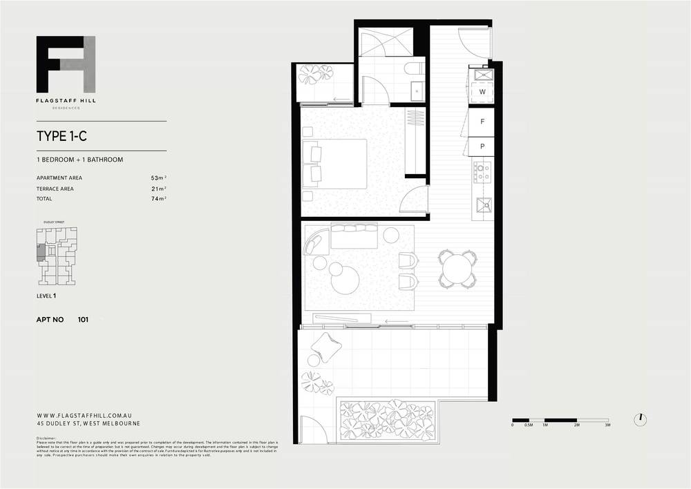 101/45 Dudley Street, WEST MELBOURNE, VIC 3003