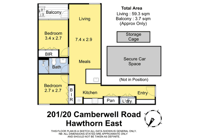 201/20 Camberwell Road, Hawthorn East, VIC 3123