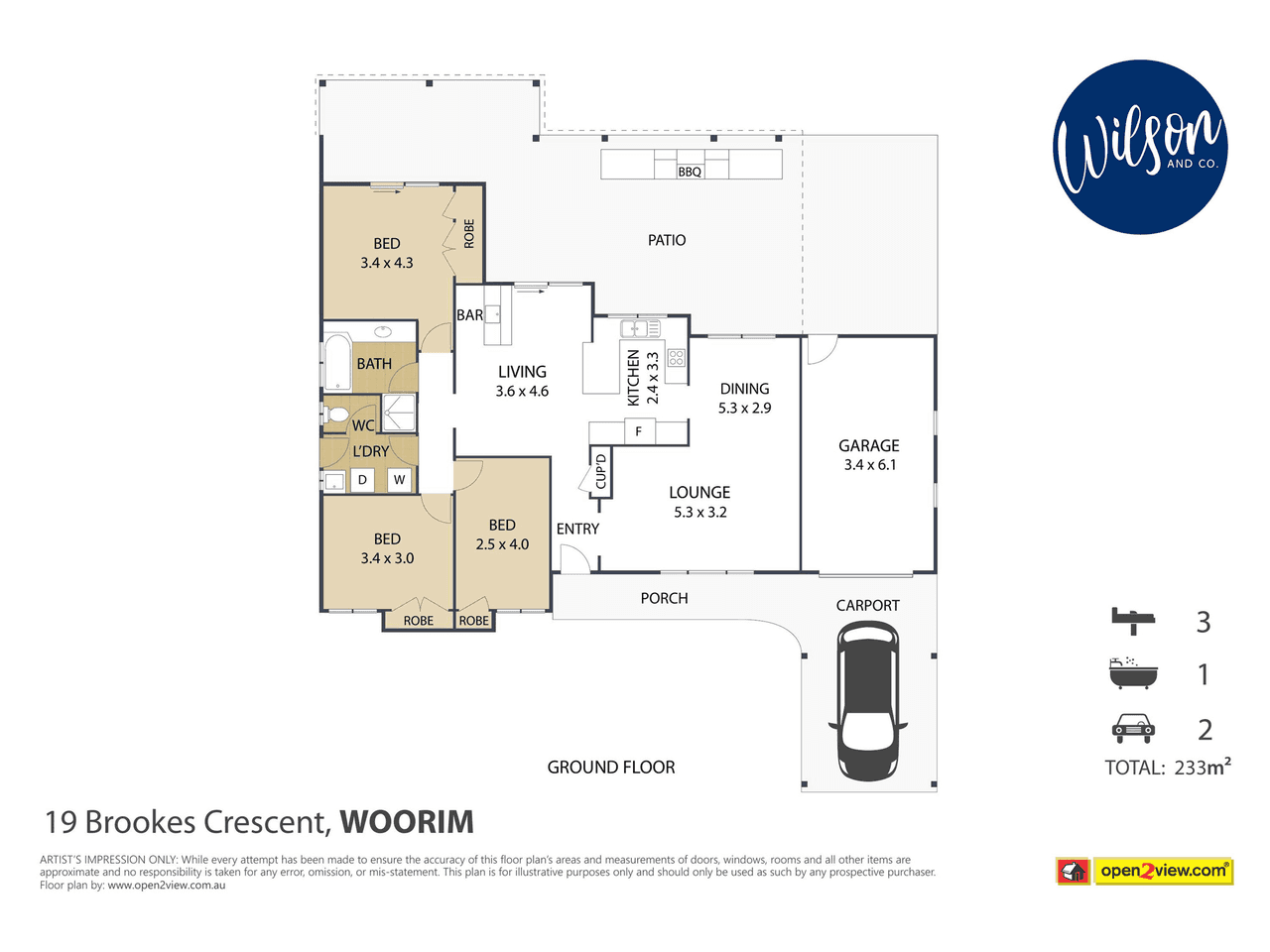 19 Brookes Cres, Woorim, QLD 4507