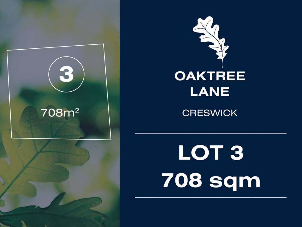 3 Oaktree Lane, CRESWICK, VIC 3363