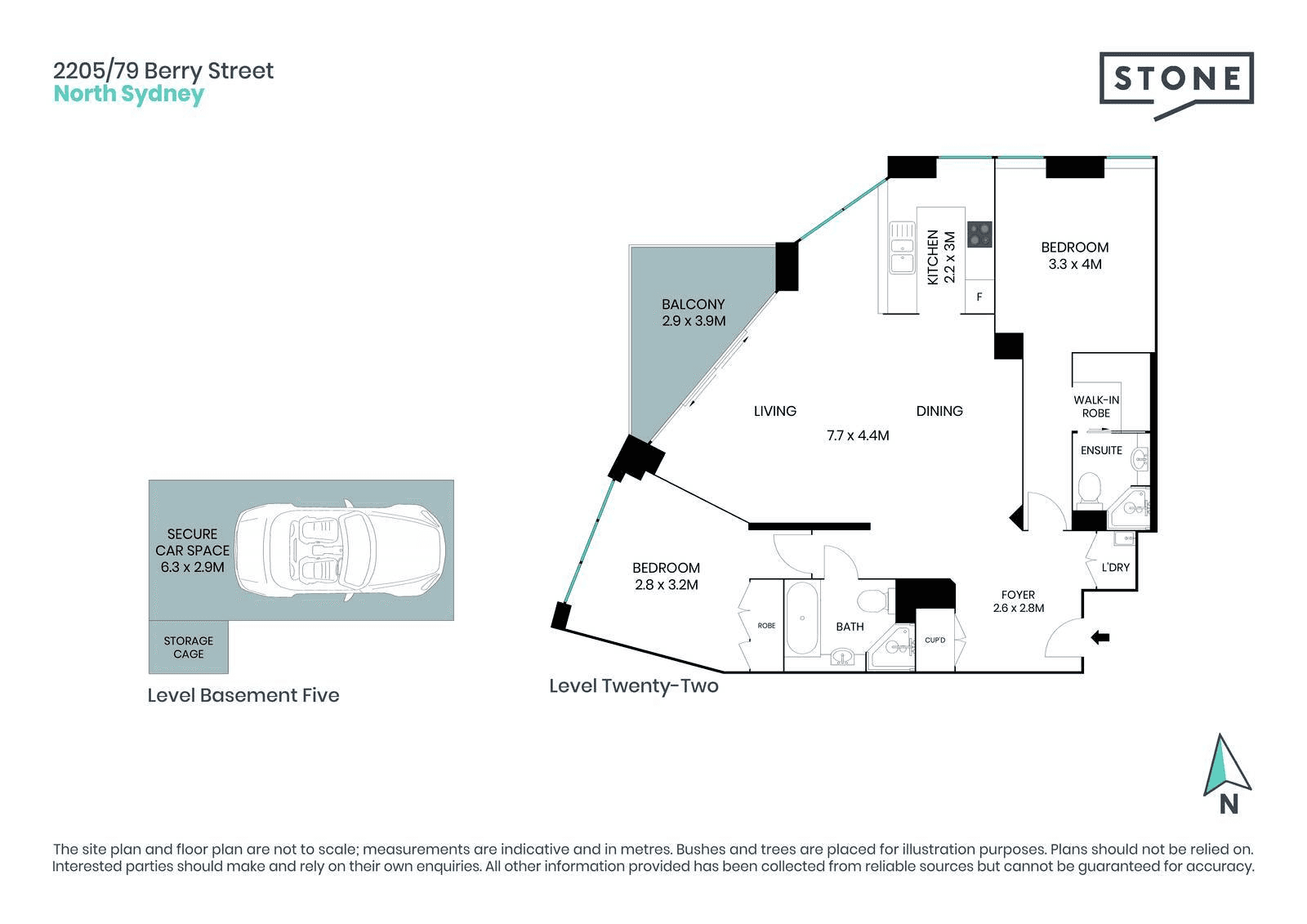 2205/79-81 Berry Street, North Sydney, NSW 2060