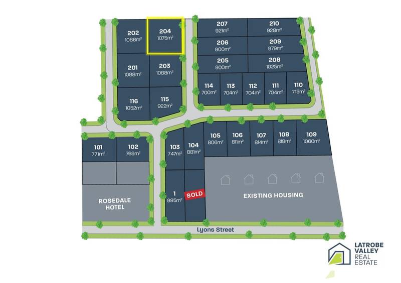 Lyons Street, Rosedale, VIC 3847