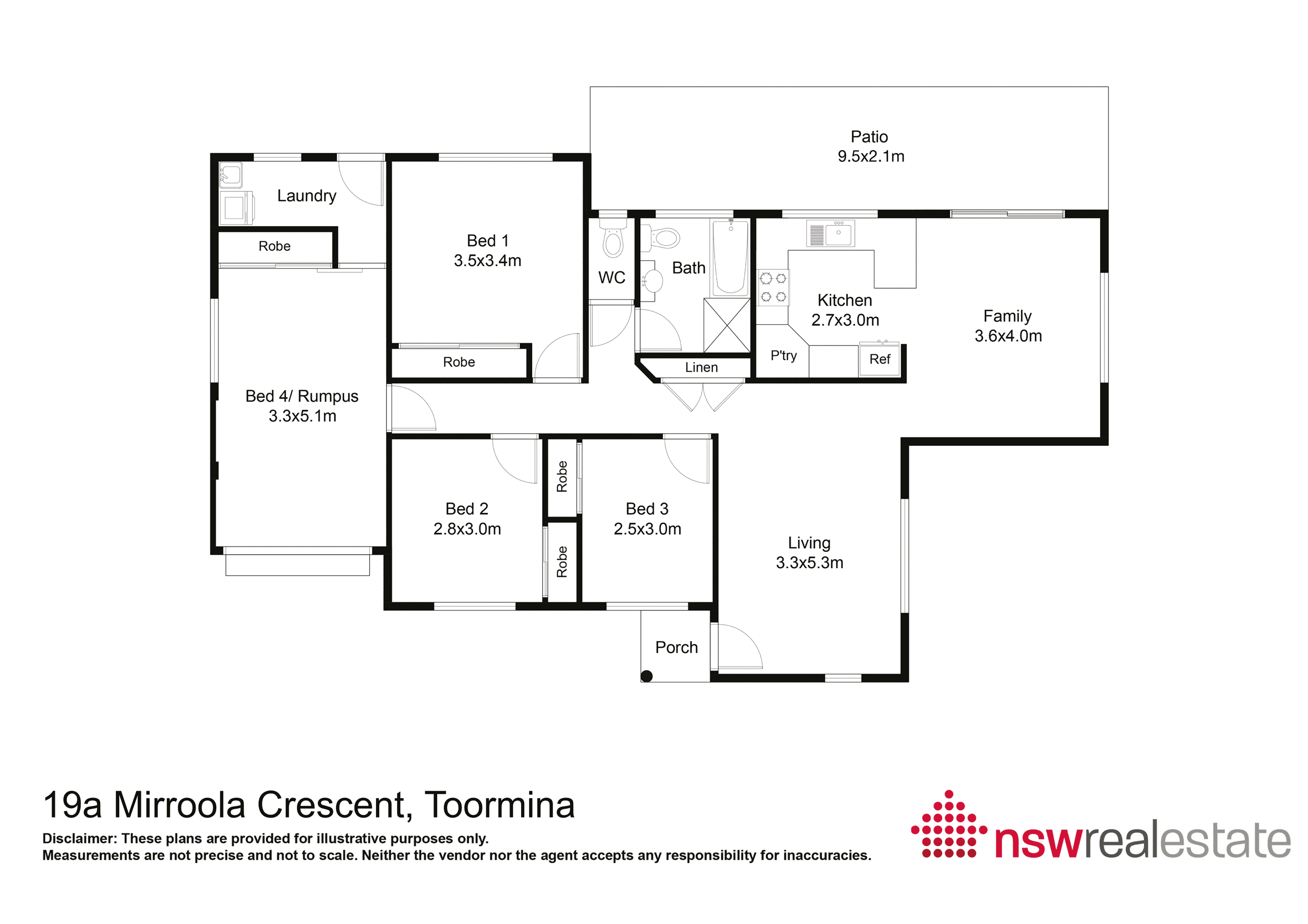 19a Mirroola Crescent, TOORMINA, NSW 2452