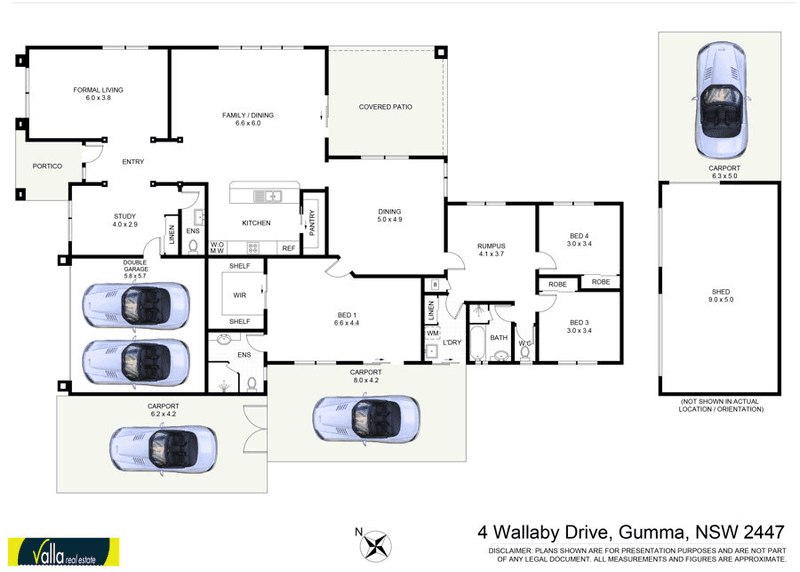 4 Wallaby Drive, GUMMA, NSW 2447