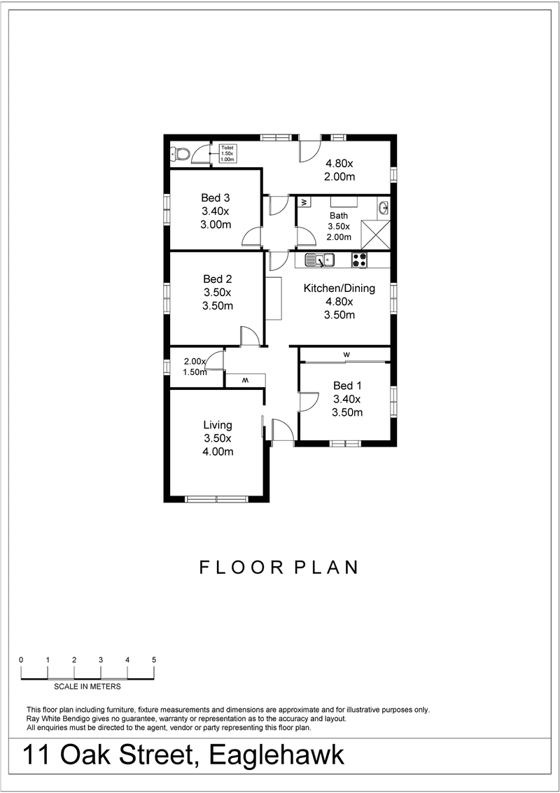 11 Oak Street, EAGLEHAWK, VIC 3556